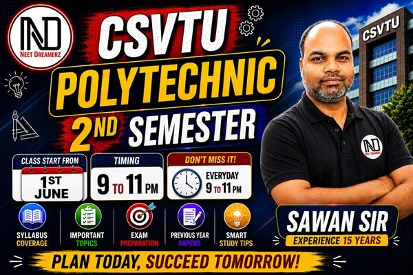 CG POLYTECHNIC 2ND SEMESTER cover
