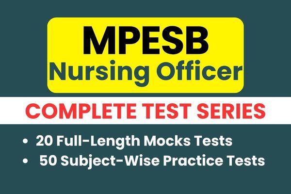 MPESB Nursing Officer Mock Test cover