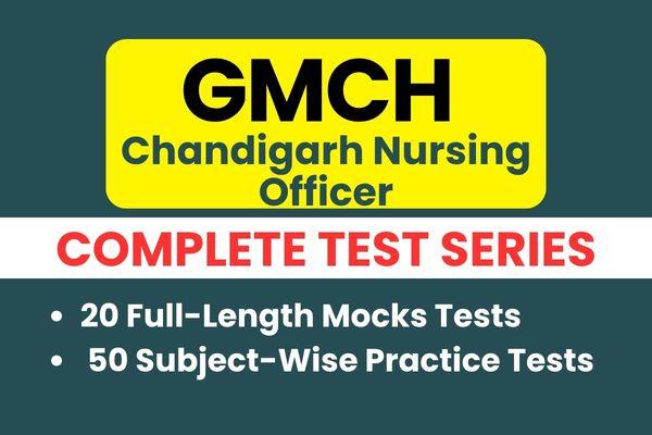 GMCH Chandigarh Nursing Officer Test Series cover