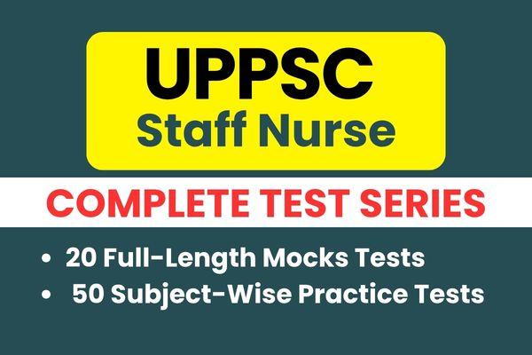 UPPSC Staff Nurse Mock Test cover