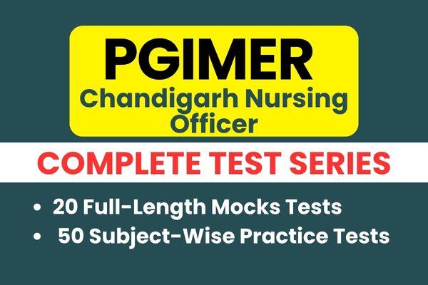 PGIMER Chandigarh Nursing Officer Test Series cover