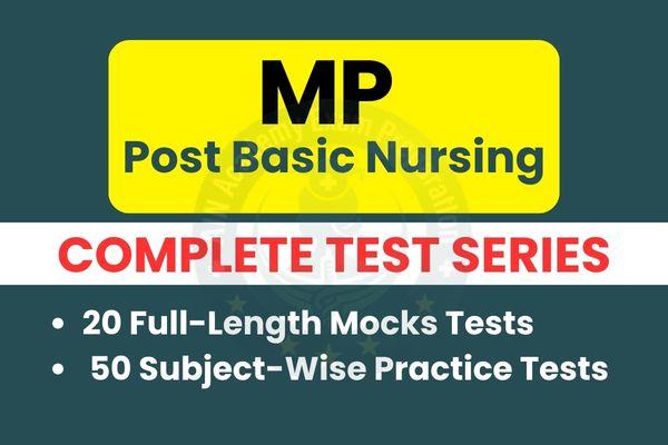  MP Post Basic Nursing Test Series cover
