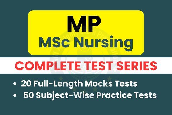 MP MSc Nursing Test Series cover