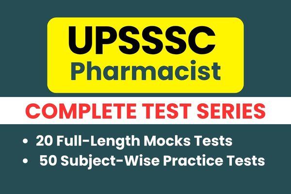  UPSSSC Pharmacist Mock Test cover