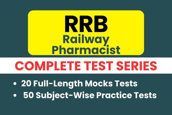 RRB Railway Pharmacist Mock Test cover