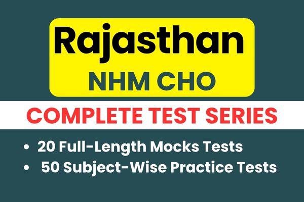 Rajasthan NHM Pharma Assistant Test Series cover