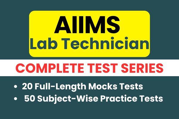 AIIMS Lab Technician Test Series cover