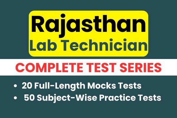Rajasthan Lab Technician Test Series cover