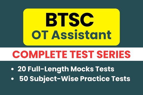 BTSC OT Assistant Test Series cover