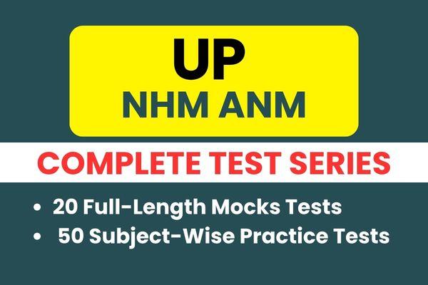 UP NHM ANM Test Series cover