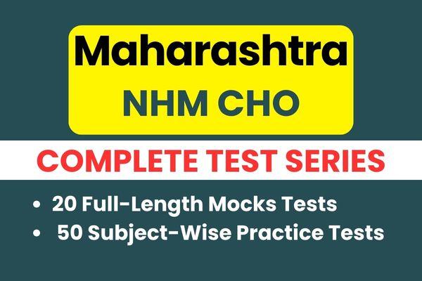 Maharashtra NHM CHO Test Series cover