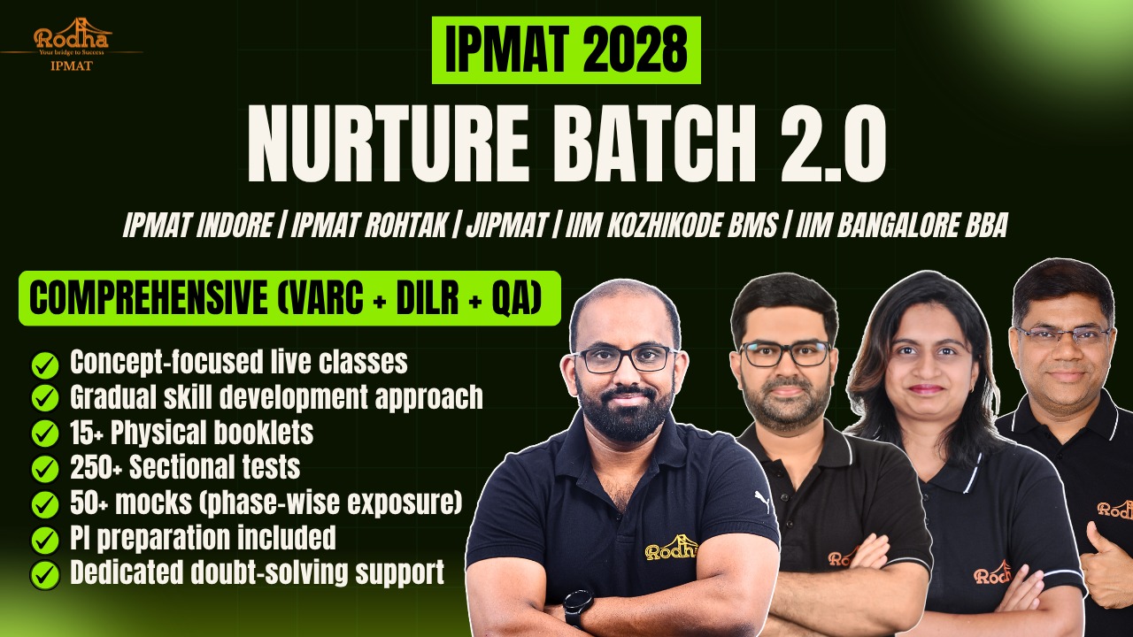 IPMAT 2028 | Nurture Batch 2.0 | Comprehensive Package cover