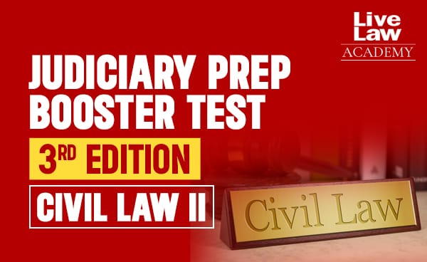 Judiciary Prep Booster Test 3rd Edition : Civil Law- II (Contract Law, Sale of Goods Act, Law of Partnership, LLP Law of Torts) cover