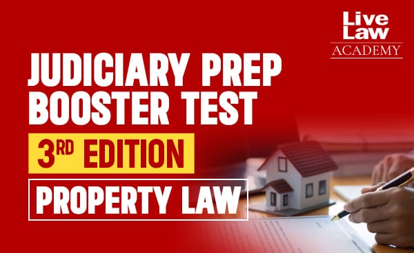 Judiciary Prep Booster Test 3rd Edition : Property Law (TPA, Registration Act and Stamp Act) cover