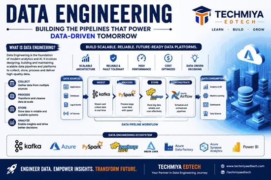 Data Engineering A-Z Industry Course cover