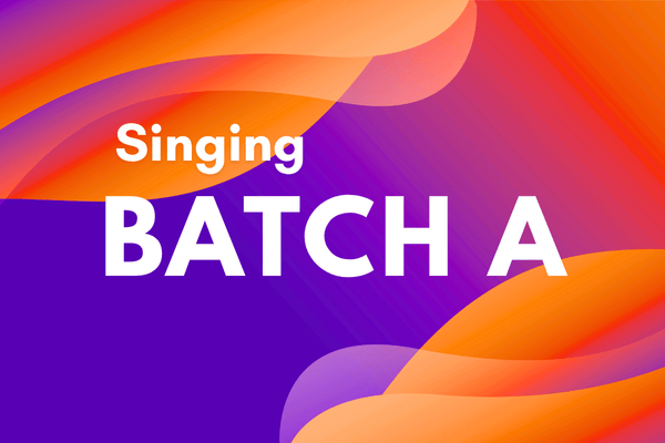 Singing - Batch A cover