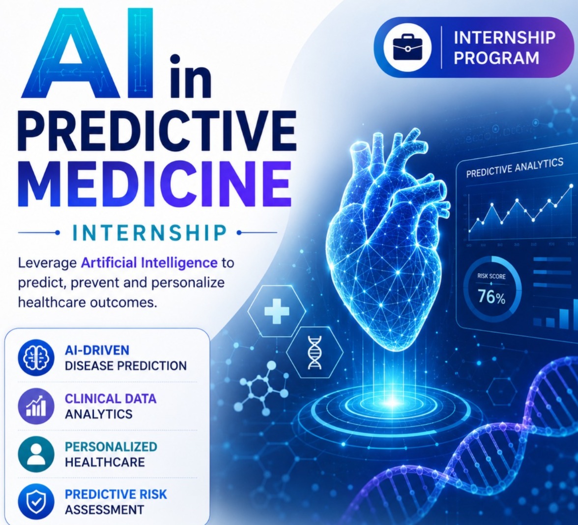 AI in Predictive Medicine-Internship cover