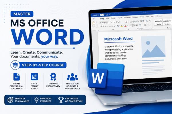 MS office Word cover