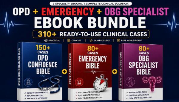 GP GOLD OPD + GOLD Emergency + OBG Specialist Ebooks Package cover