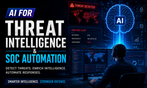 AI For Threat Intelligence And Soc Automation cover