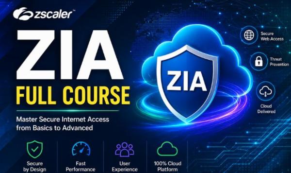 Zscaler Internet Access (ZIA) English (New Course) cover