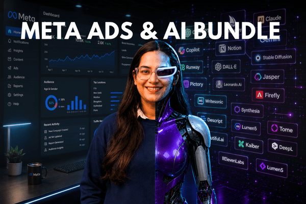 Meta Ads Course & AI Mastery Bundle🔥 cover