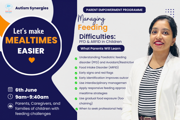 Managing Feeding Difficulties: PFD & ARFID in Children cover