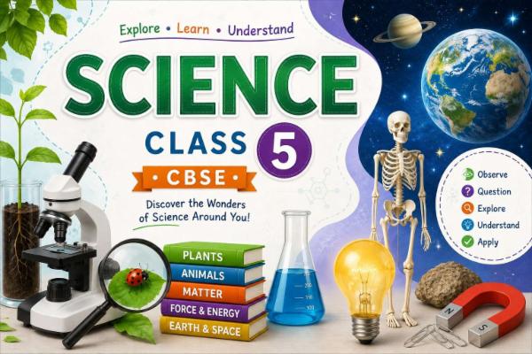 Science Class 5 CBSE cover