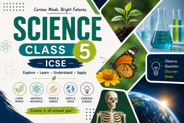 Science Class 5 ICSE cover