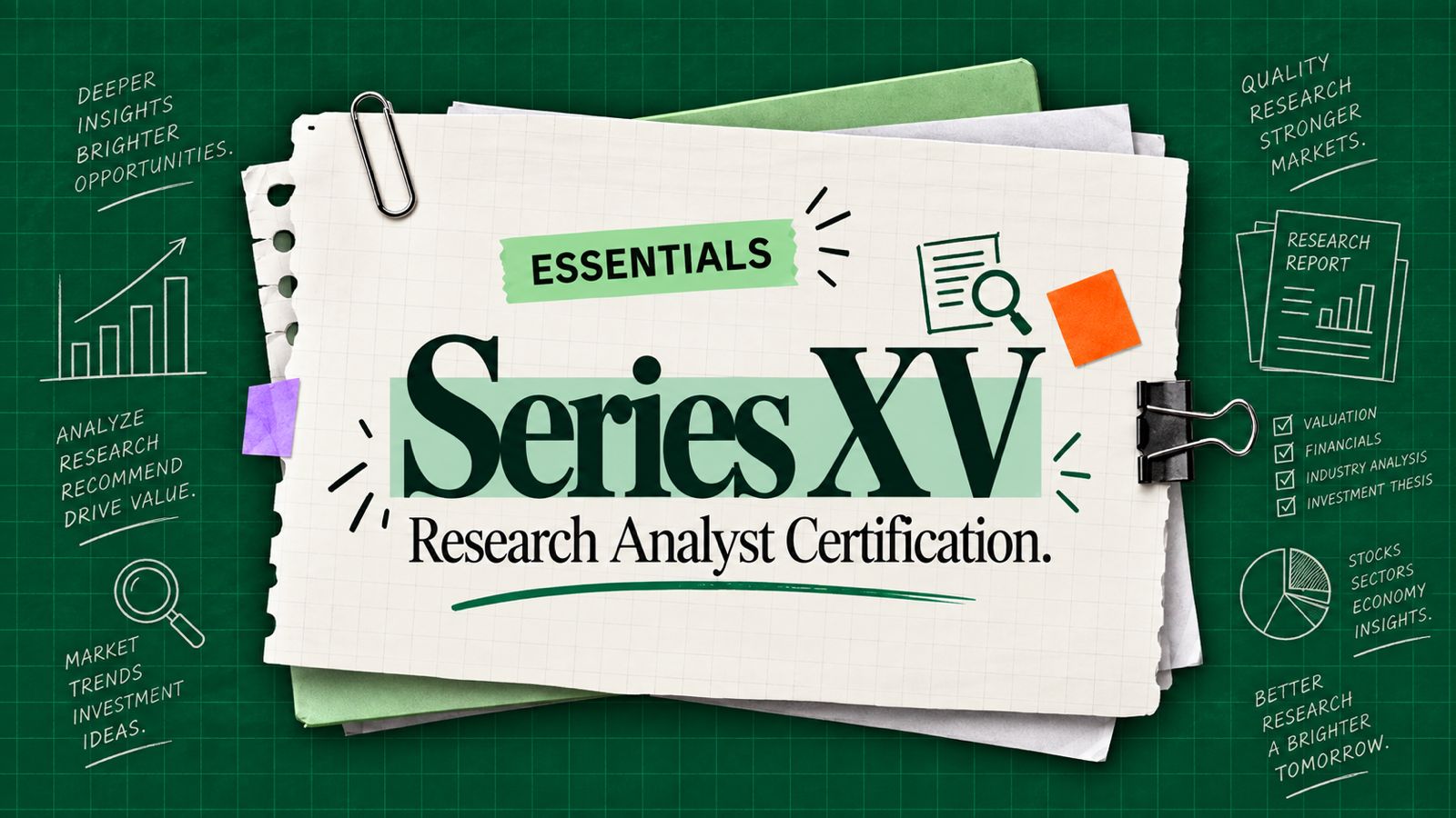 NISM Series-XV: Research Analyst Certification