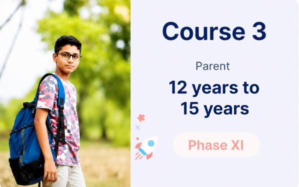 Phase XI - Course 3 - (12 years to 15 years - Parent) cover