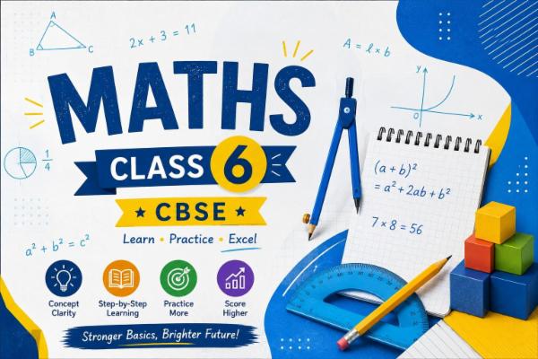 Maths class 6 CBSE cover