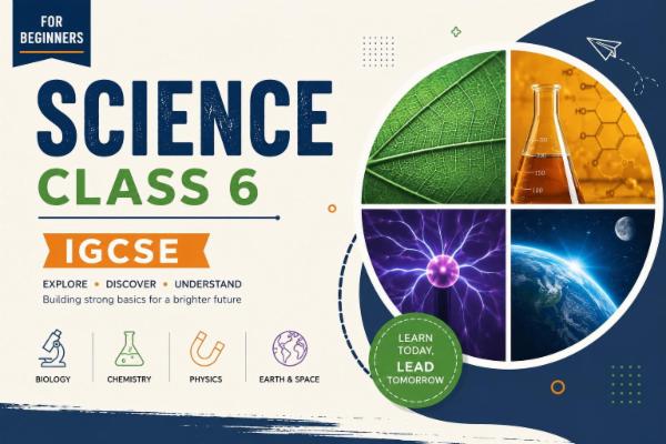Science Class 6 IGCSE cover