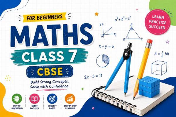 Maths class 7 CBSE cover