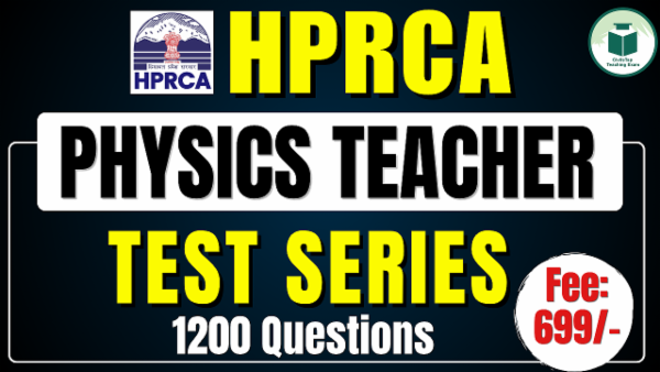 HPRCA Physics Teacher Test Series cover