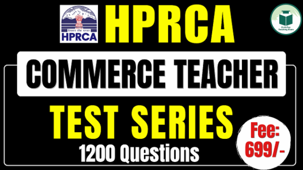HPRCA Commerce Test Series cover