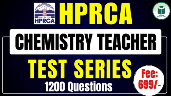 HPRCA Chemistry Test Series cover