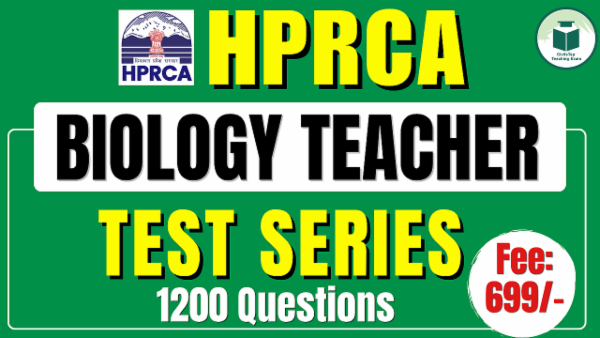 HPRCA Biology Teacher Test Series cover