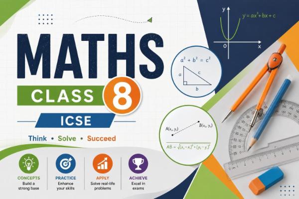 Maths Class 8 ICSE cover