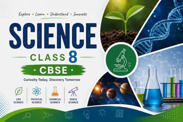 Science Class 8 CBSE cover