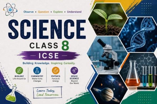 Science Class 8 ICSE cover