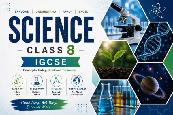 Science Class 8 IGCSE cover