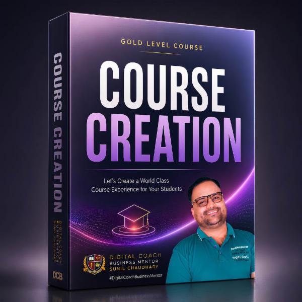 Course Creation, Mockups, Prompts, Duration, Curriculum cover