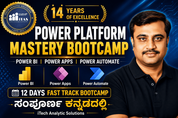 Power Platform Mastery – Power BI, Power Apps & Power Automate (ಸಂಪೂರ್ಣ ಕನ್ನಡದಲ್ಲಿ) cover
