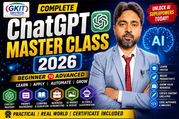 ChatGPT Master Class 2026 cover