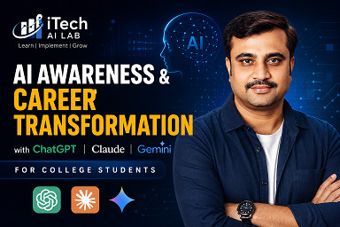 2-Day Free Online Workshop: AI Awareness & Career Transformation with ChatGPT, Claude & Gemini cover