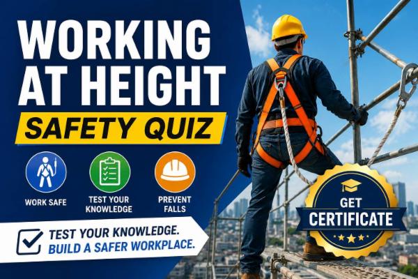 Working at Height Safety Quiz cover