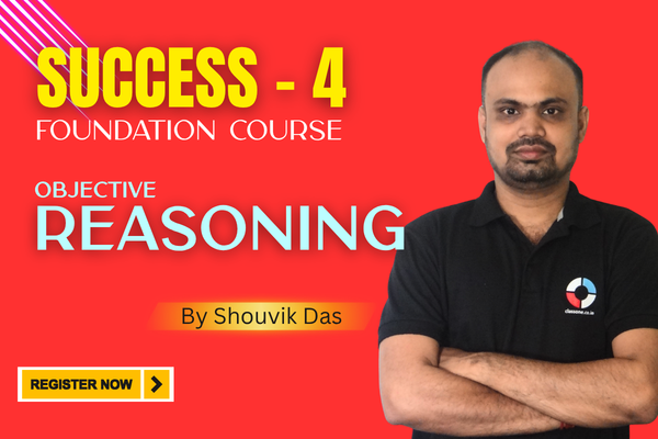 Success - 4| Foundation Course on Objective Reasoning by Shouvik Das cover