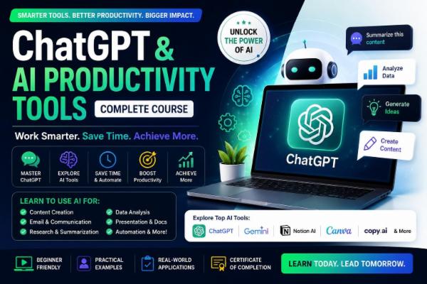 ChatGPT & AI Productivity Tools cover