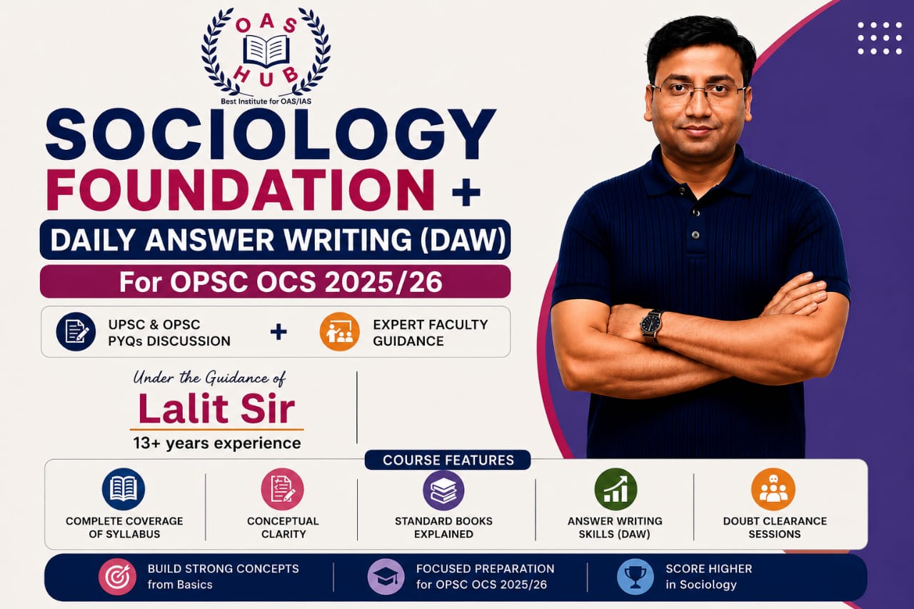 Sociology Foundation + Daily Answer Writing cover